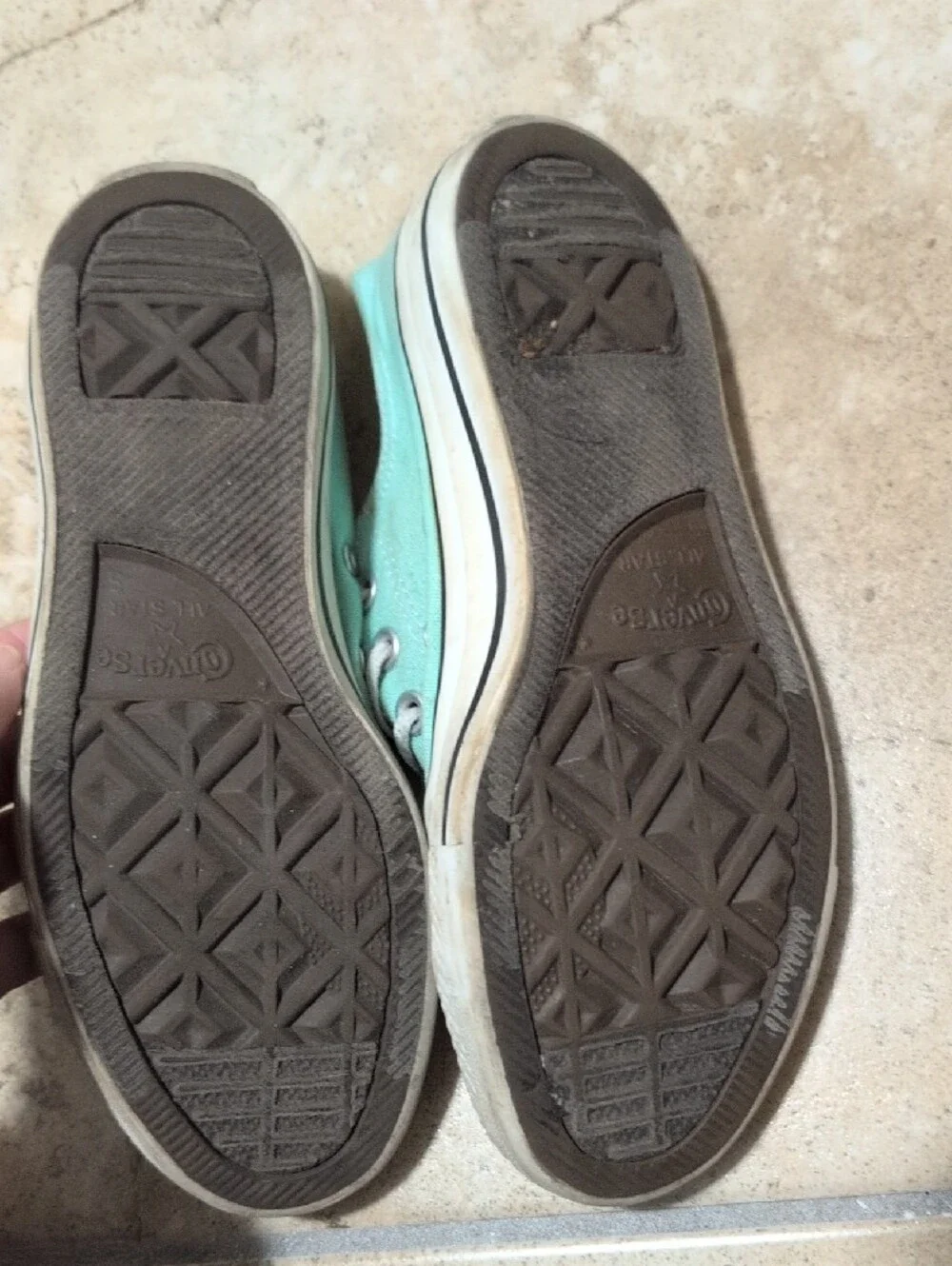 Converse Kids Low Top Sneakers - Mint Green
